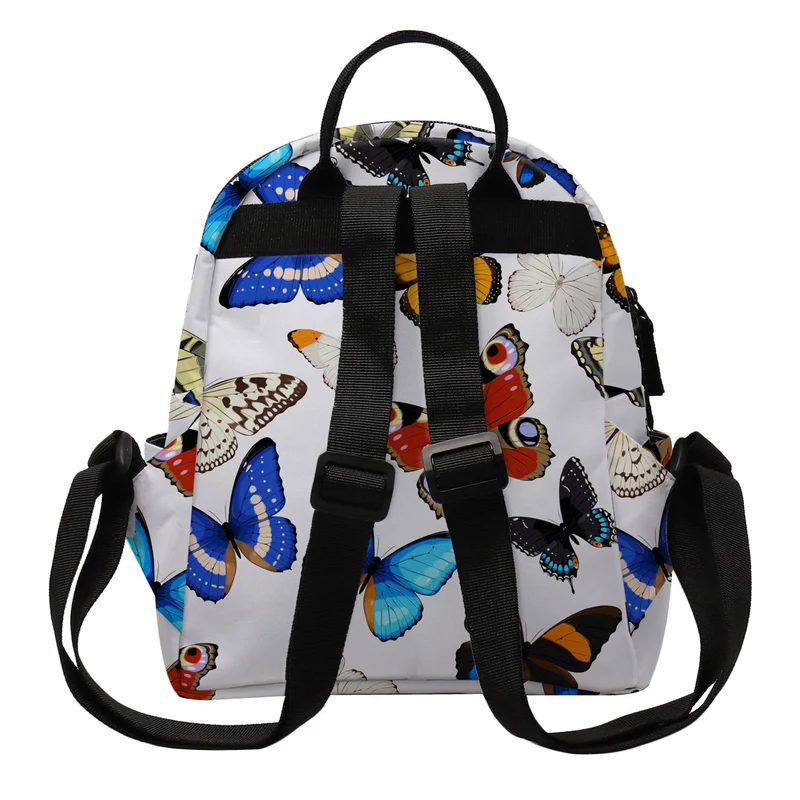 Butterfly HD Print Backpack