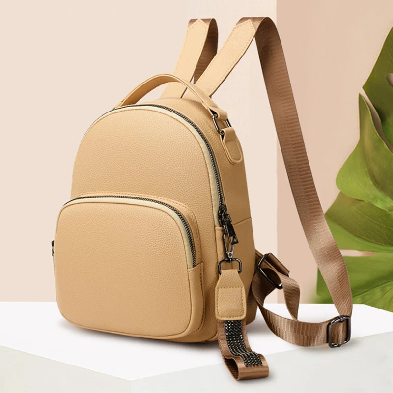 Soft Leather Backpack
