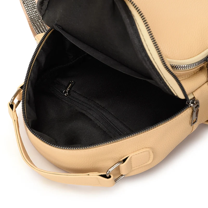 Soft Leather Backpack