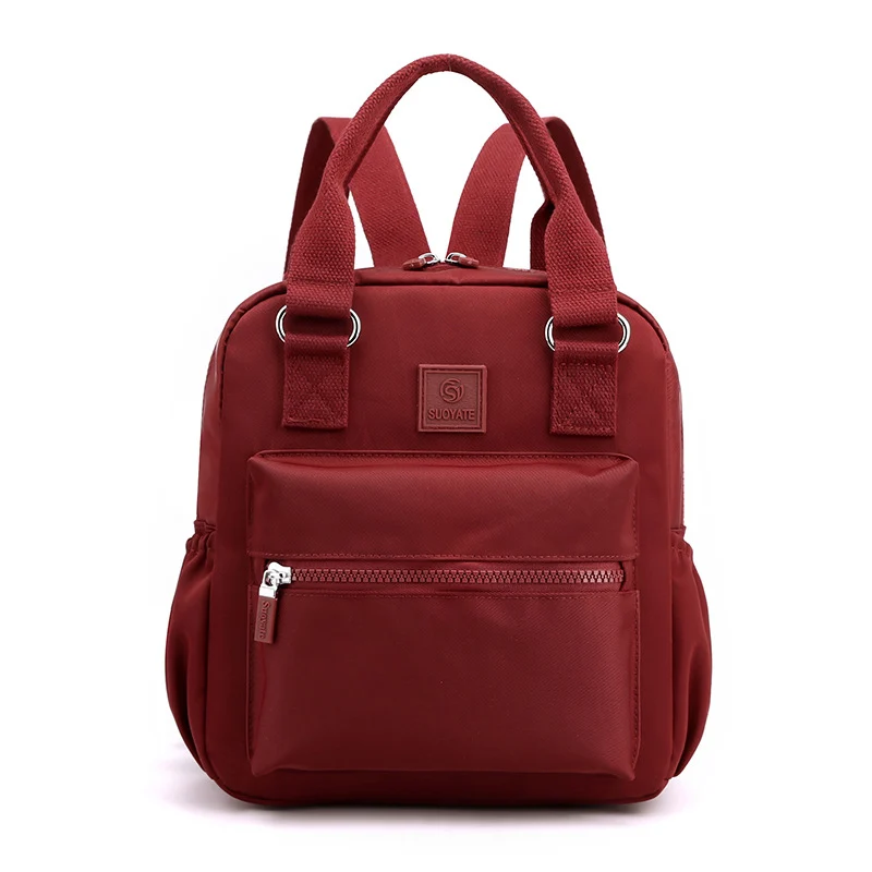 Solid Color Fashion Backpack