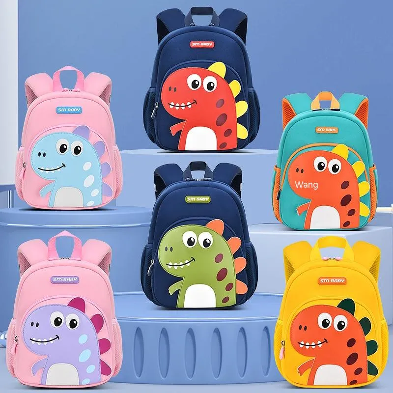 Cute Dinosaur Neoprene Backpacks