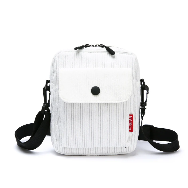 Mobile Phone Bag Corduroy Trend Messenger Small Backpack