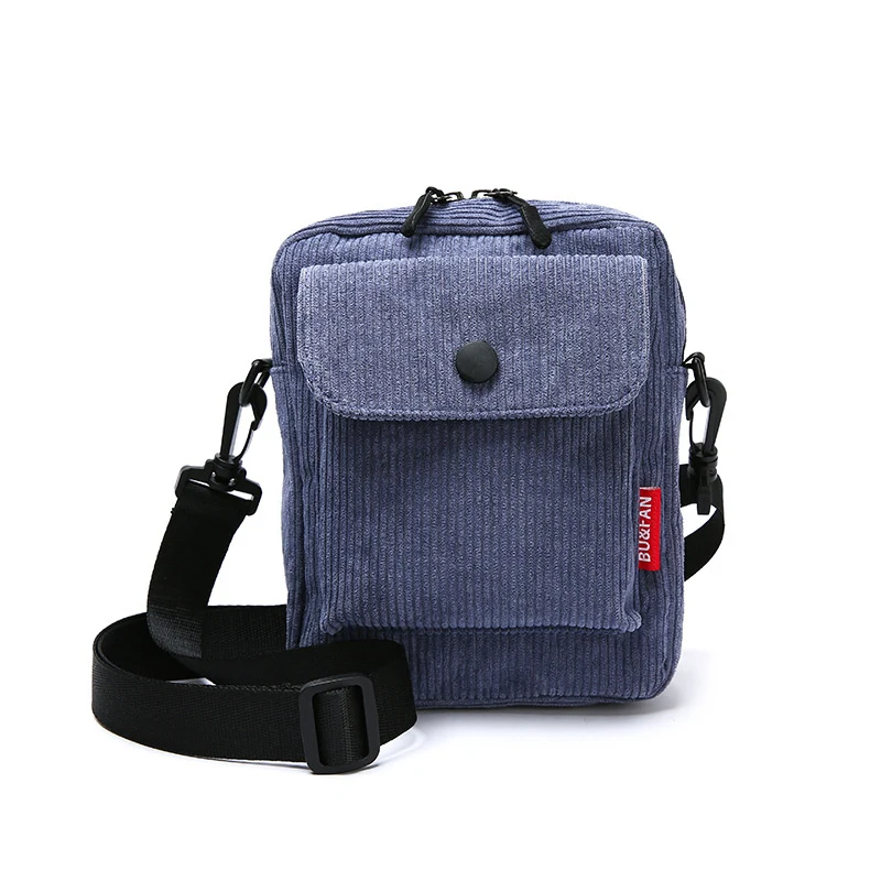Mobile Phone Bag Corduroy Trend Messenger Small Backpack
