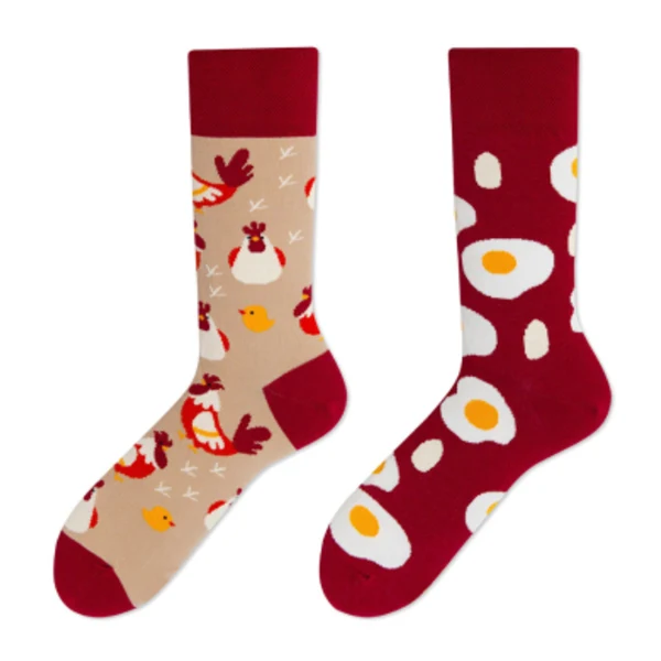 Asymmetric Novelty Socks