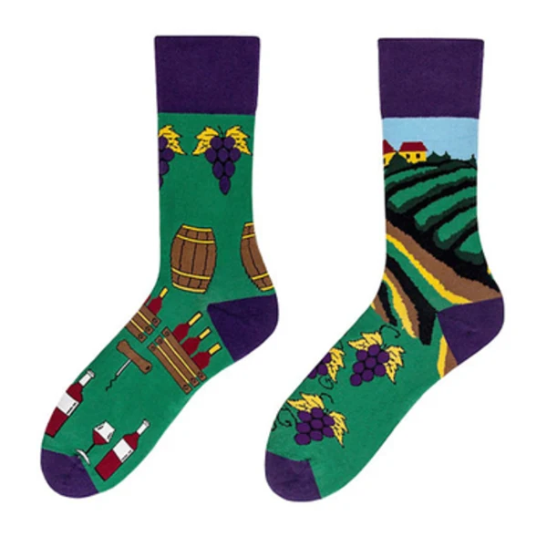 Asymmetric Novelty Socks