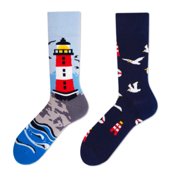 Asymmetric Novelty Socks