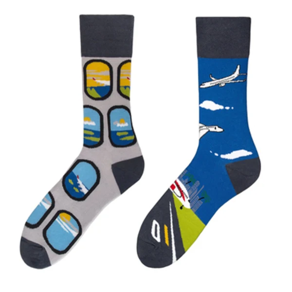 Asymmetric Novelty Socks