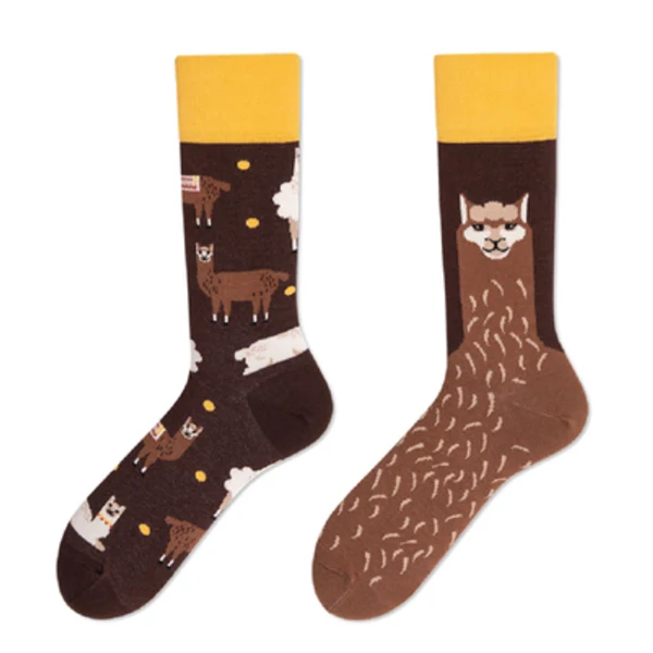 Asymmetric Novelty Socks