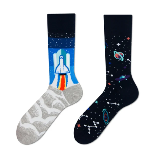 Asymmetric Novelty Socks