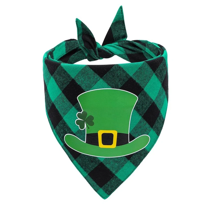 St. Patrick's Day Pet Scarf Bandanas