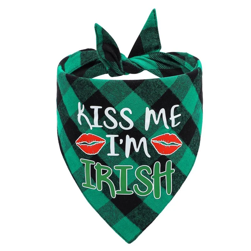 St. Patrick's Day Pet Scarf Bandanas