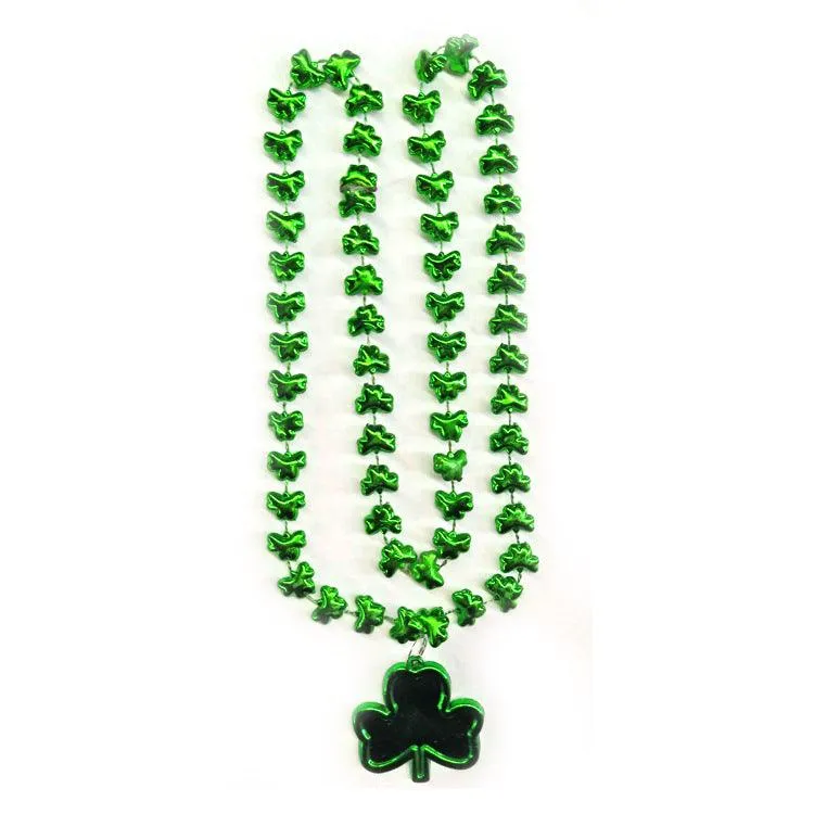 Irish Shamrock Headband Green Striped Socks Set