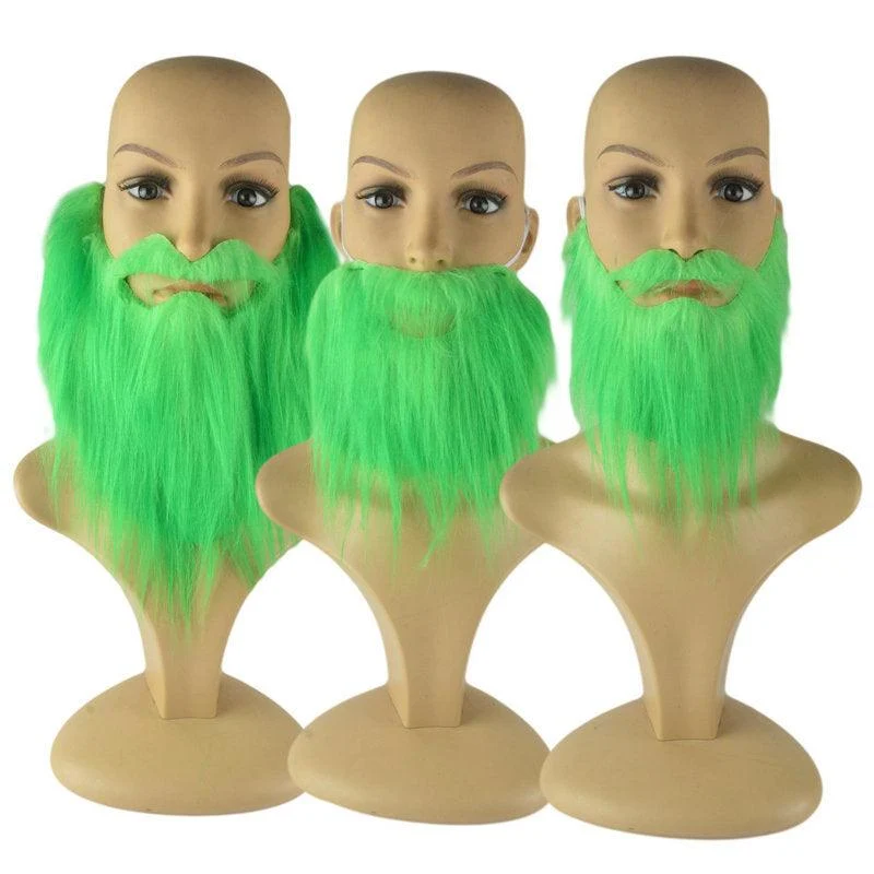 Irish Green Carnival Show Decorated Bearded