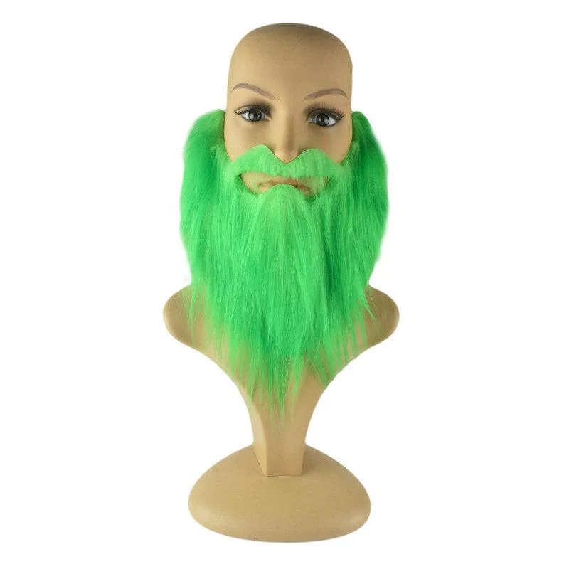 Irish Green Carnival Show Decorated Bearded