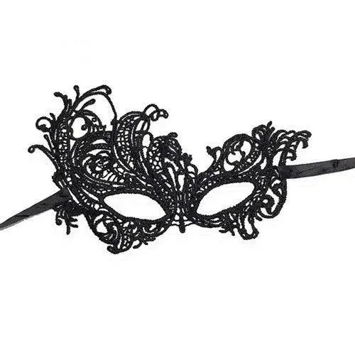 Black Lace Masquerade Masks