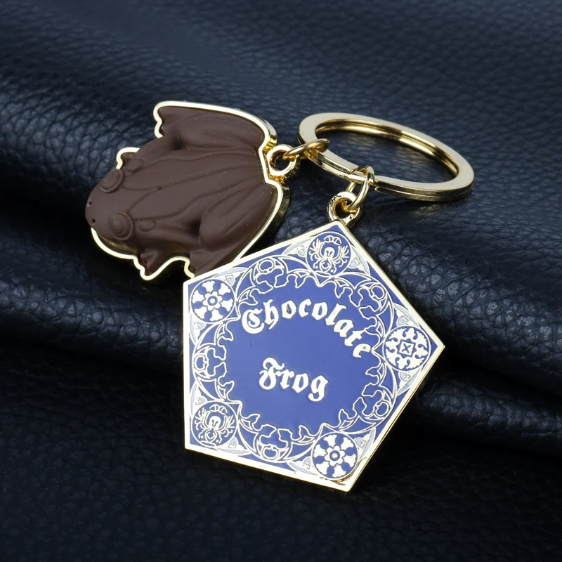 Magic College Frog Tag Keychain Pendant