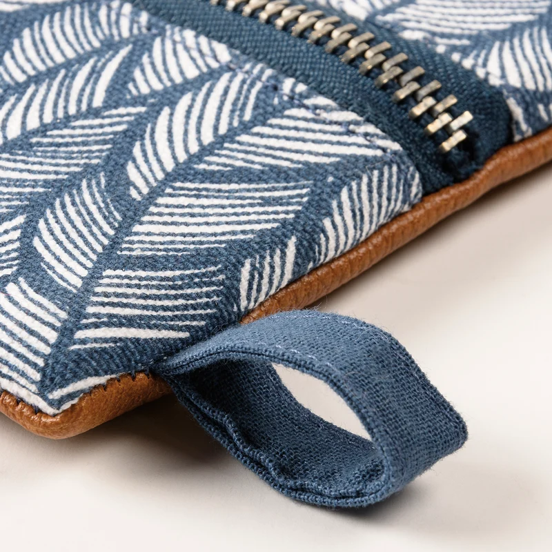 Wavy Navy - Pencil Pouch