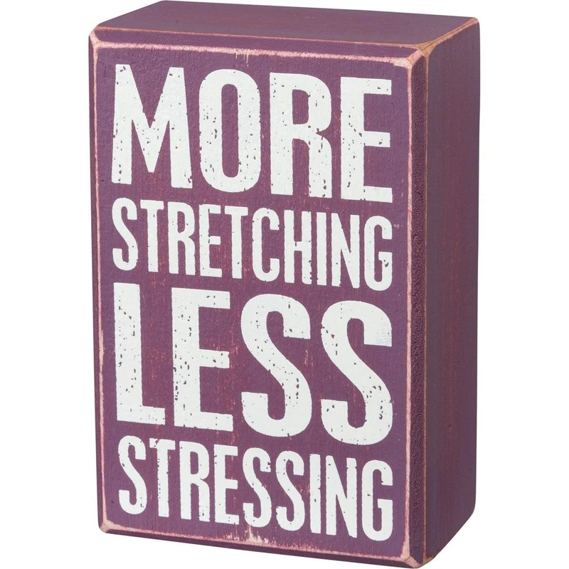 More Stretching - Box Sign & Sock Set