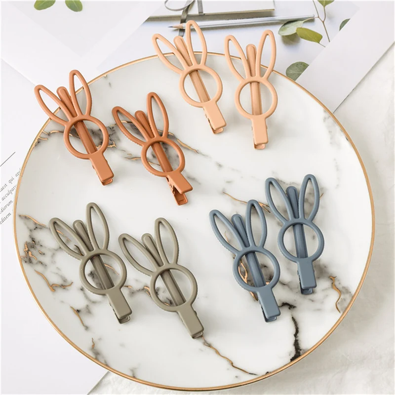 Rabbit Hair Clips