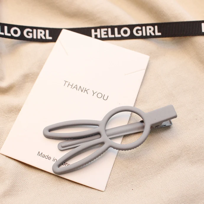 Rabbit Hair Clips