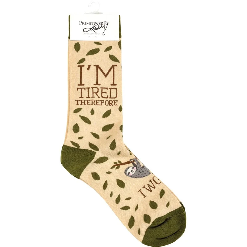 Tired Sloth - Socks
