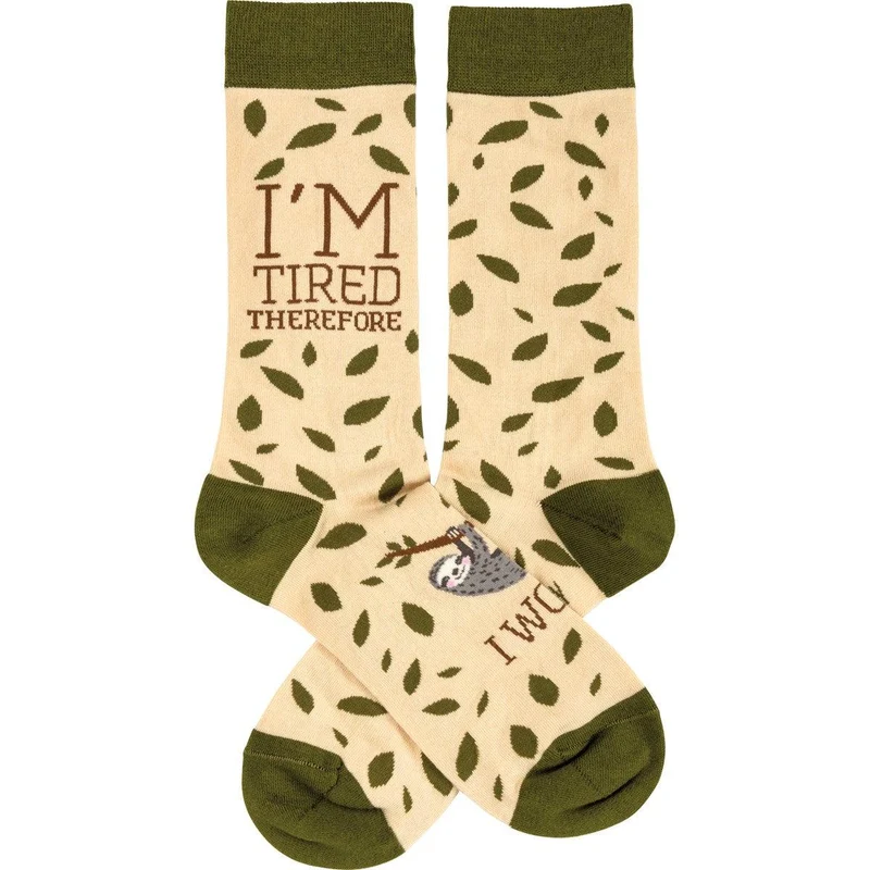 Tired Sloth - Socks