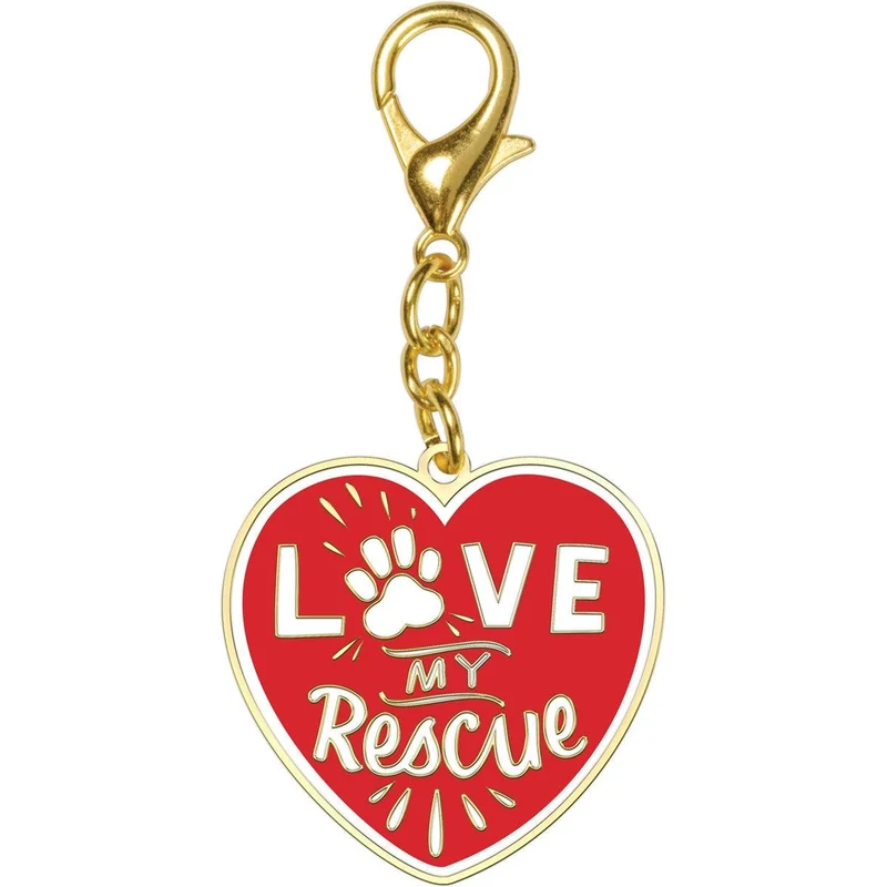 Love My Rescue - Keychain