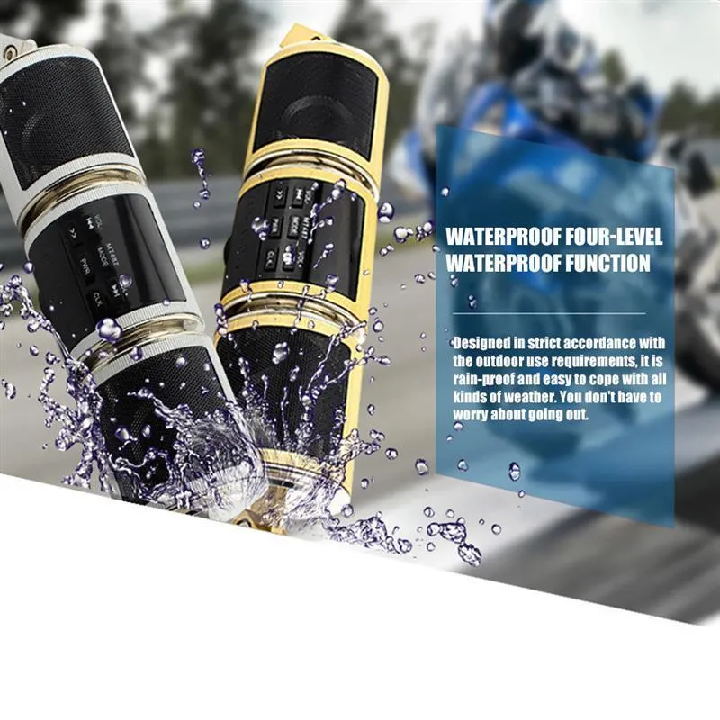 Motorcycle Bluetooth audio / radio / MP3 music player