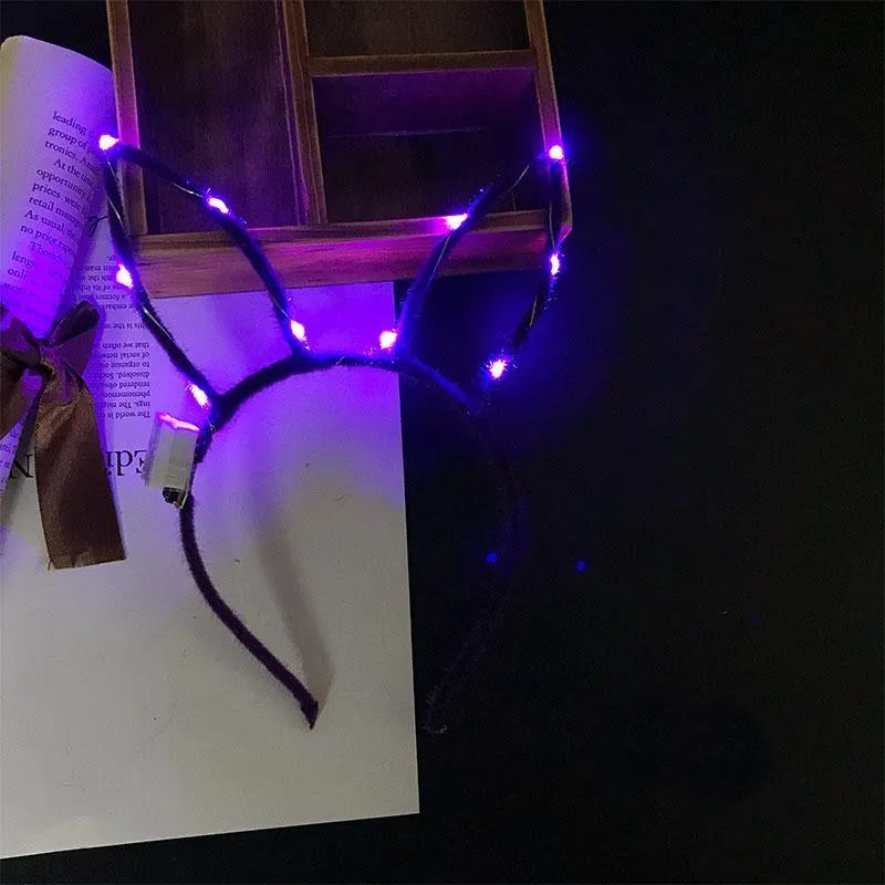 LED flashing bunny ears