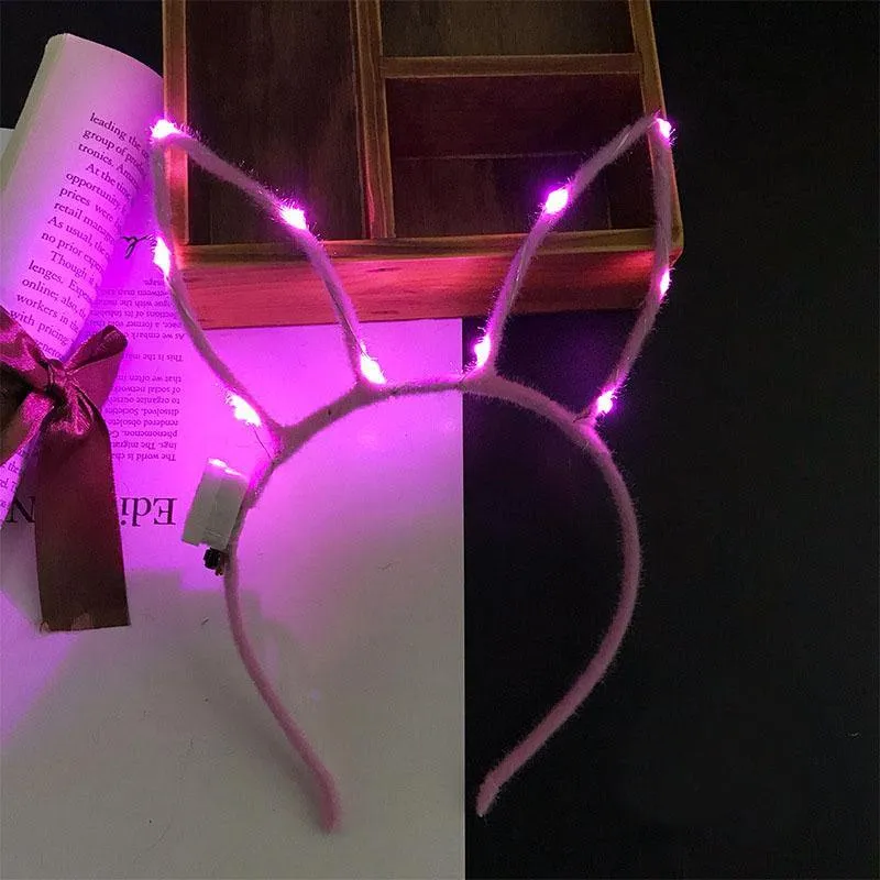 LED flashing bunny ears