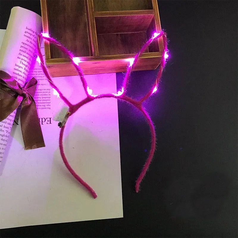 LED flashing bunny ears