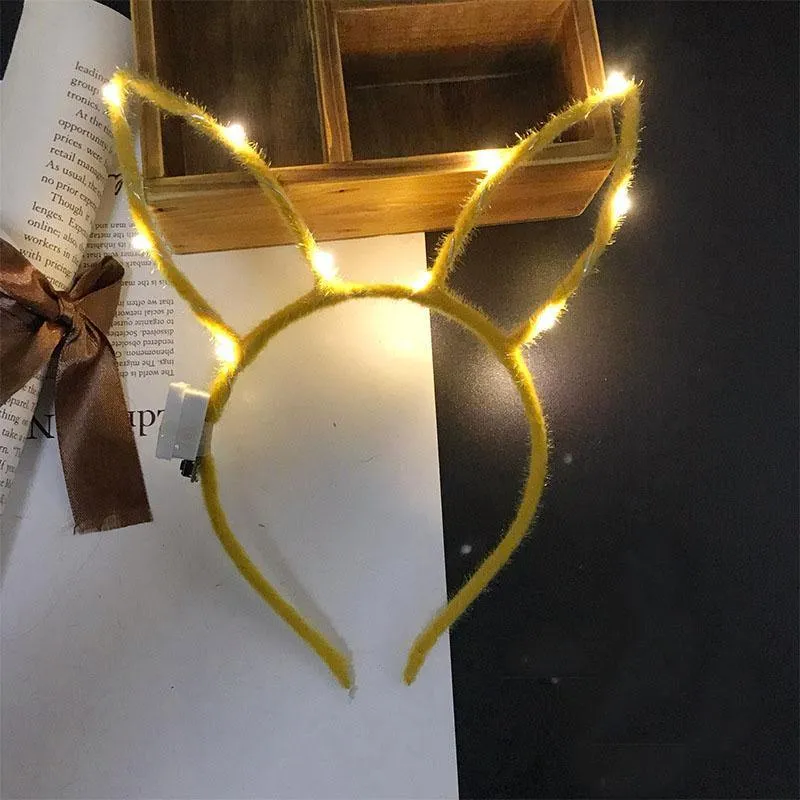 LED flashing bunny ears