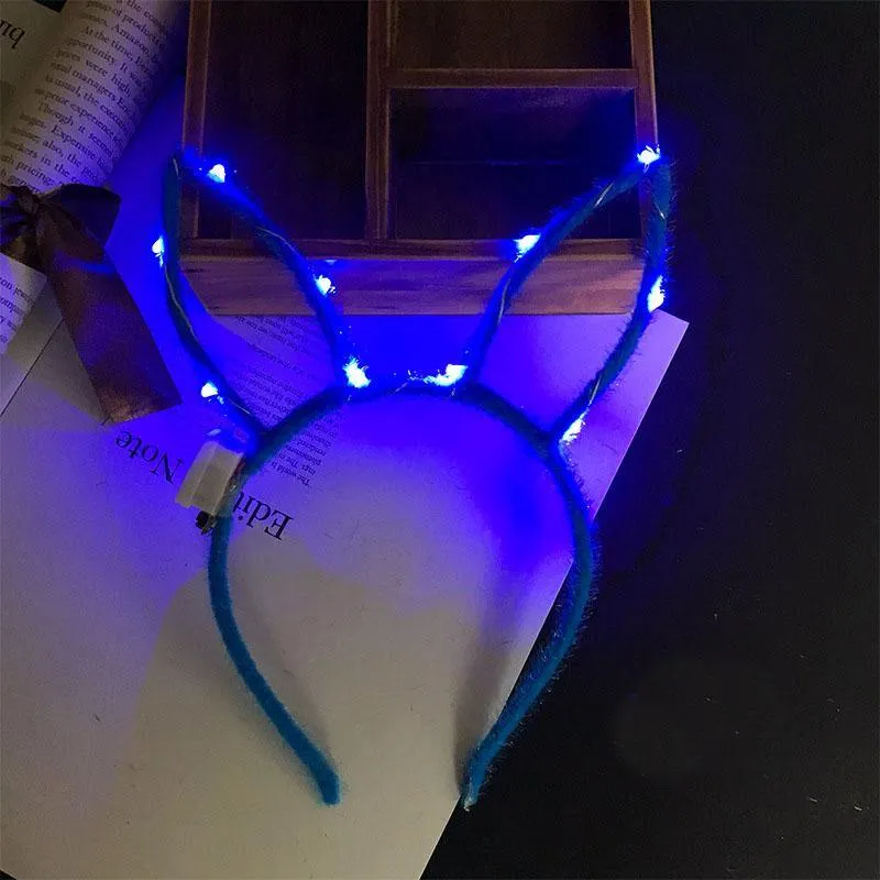 LED flashing bunny ears