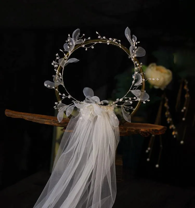 Forest Garland Veil