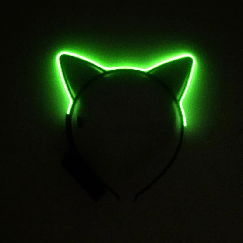 Glowing Line Cat Ear Headband