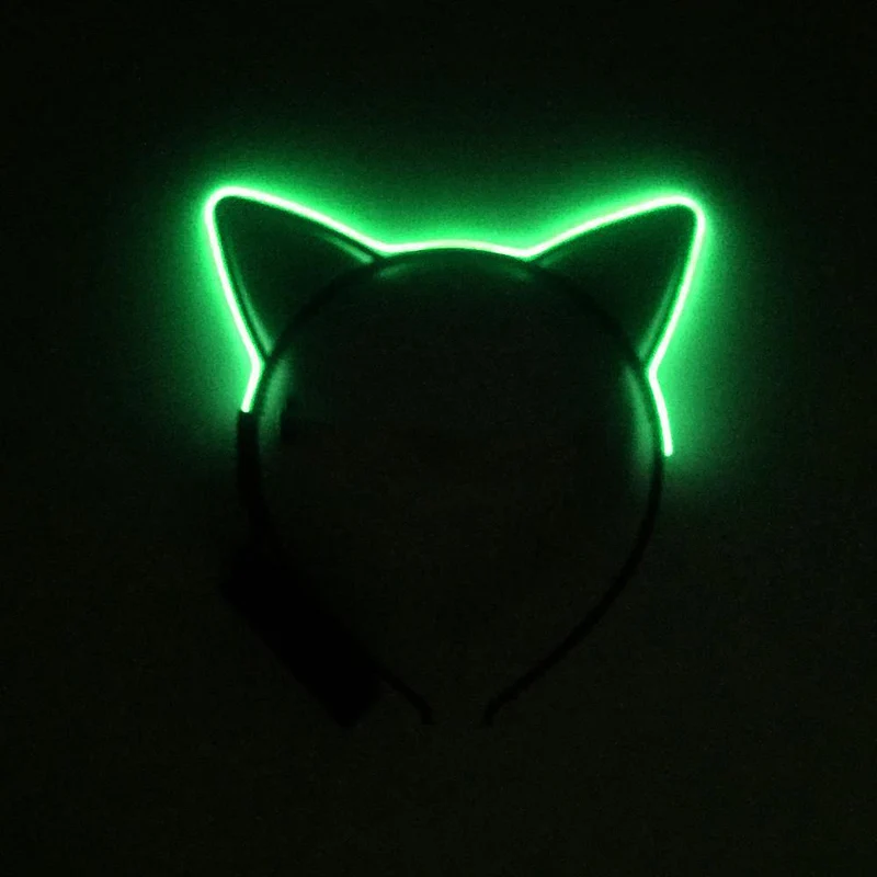 Glowing Line Cat Ear Headband