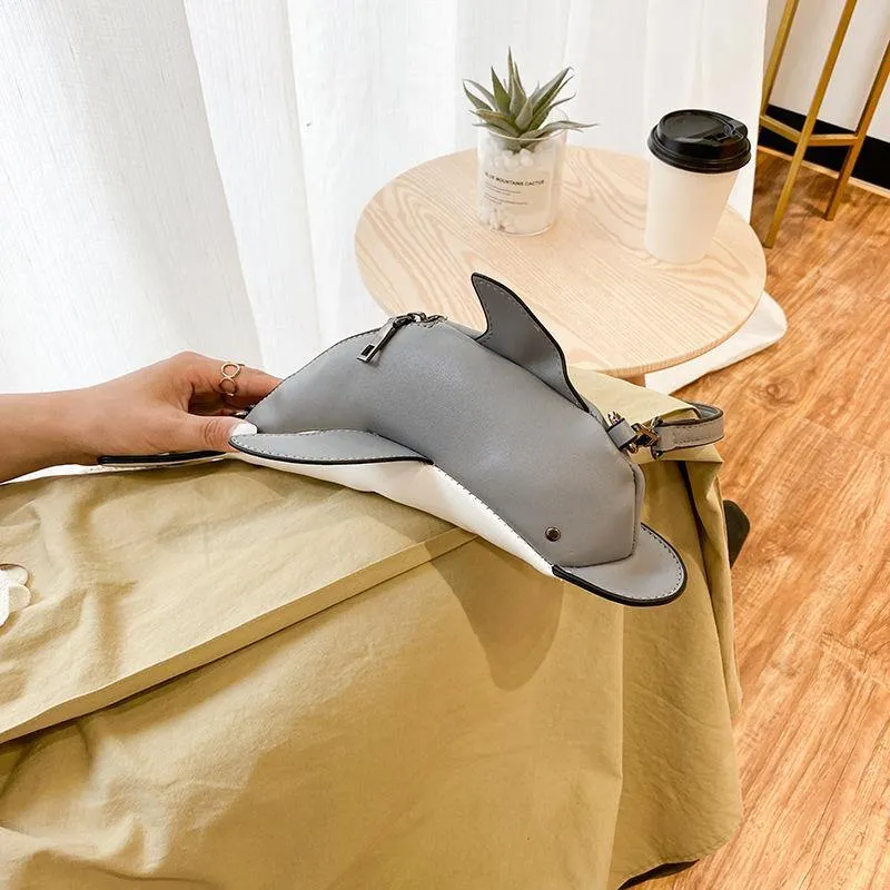 Dolphin Shape PU Leather Purse