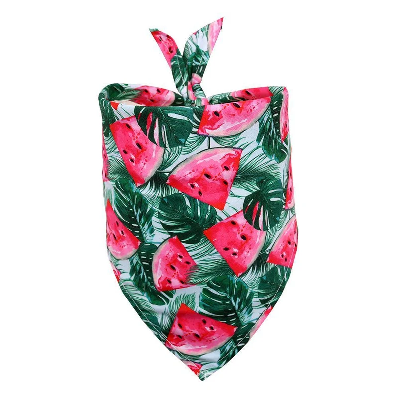 Tropical Flamingo Print Pet Bandanas