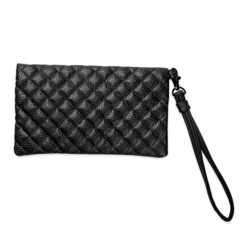 Bella Caroline Black Travel Wristlet
