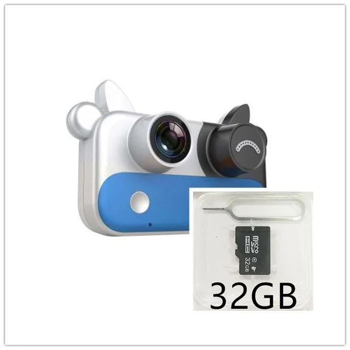 Children's 3D Cow Face Digital Camera