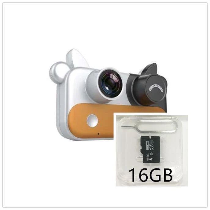 Children's 3D Cow Face Digital Camera