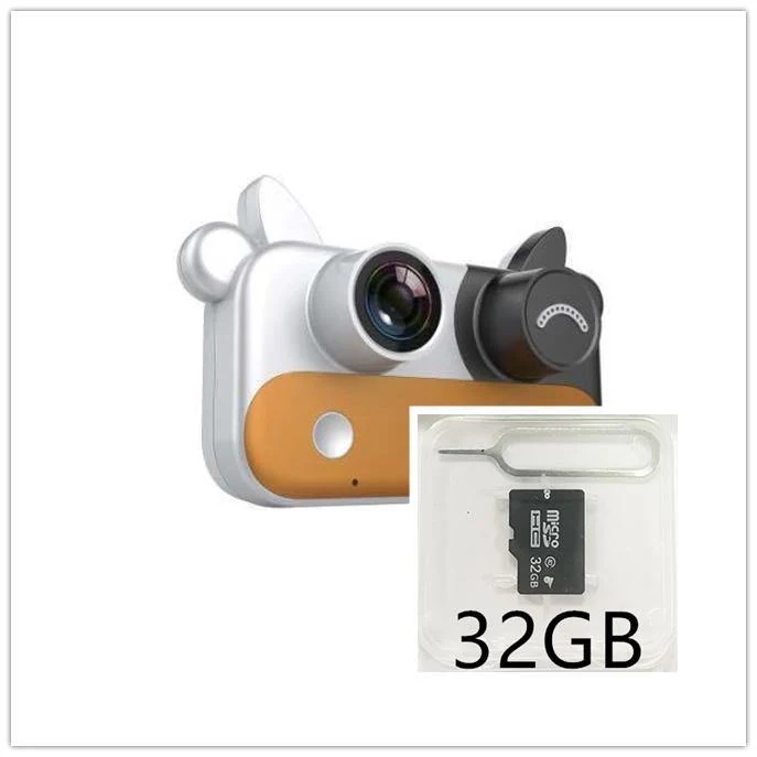 Children's 3D Cow Face Digital Camera