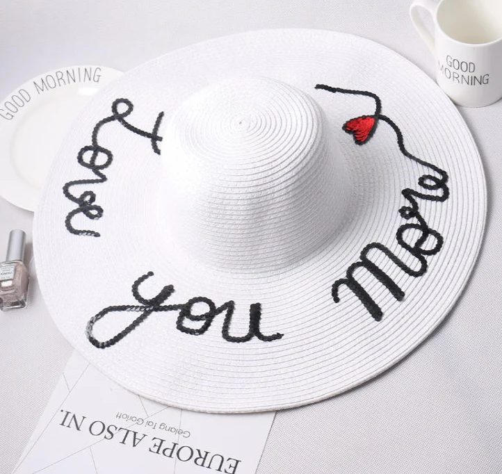 Mommy & Me Love You More Sun Hats