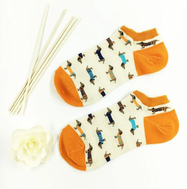 Dachsund Dogs Socks