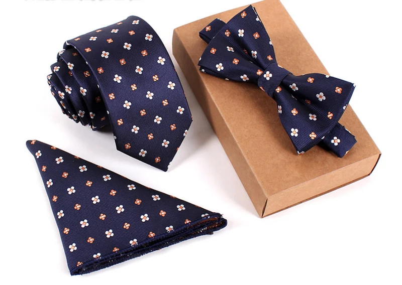 Slim Necktie & Bowtie Gift Sets
