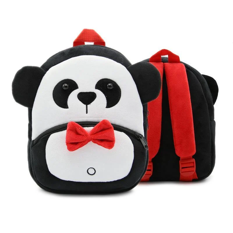 Plush Cartoon Animal Backpack (Toddler)