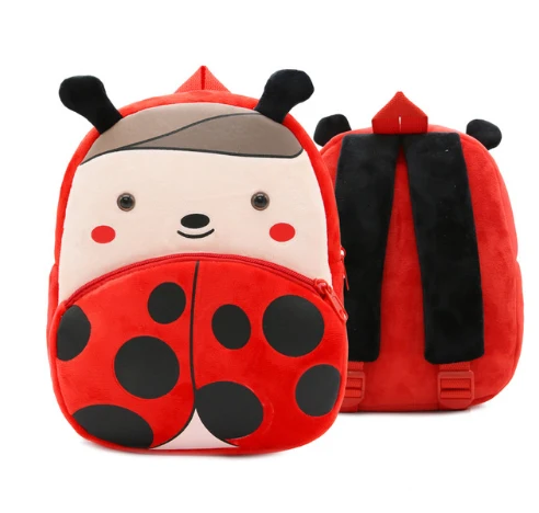 Plush Cartoon Animal Backpack (Toddler)