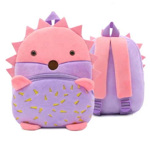 Plush Cartoon Animal Backpack (Toddler)
