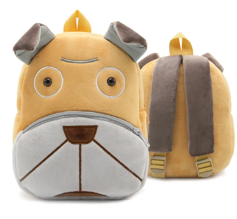 Plush Cartoon Animal Backpack (Toddler)