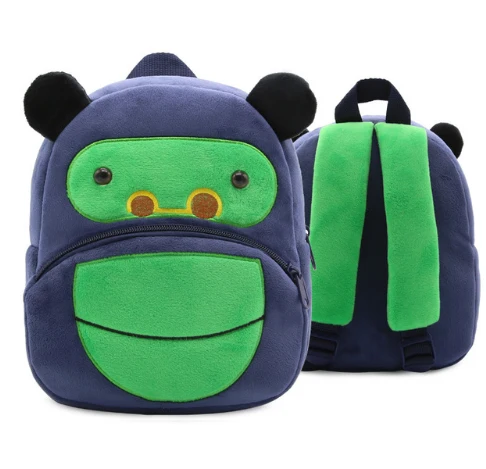 Plush Cartoon Animal Backpack (Toddler)